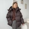 Giacca imbottita Giacca imbottita autunnale e invernale Giacca imbottita larga da donna Cappotto largo