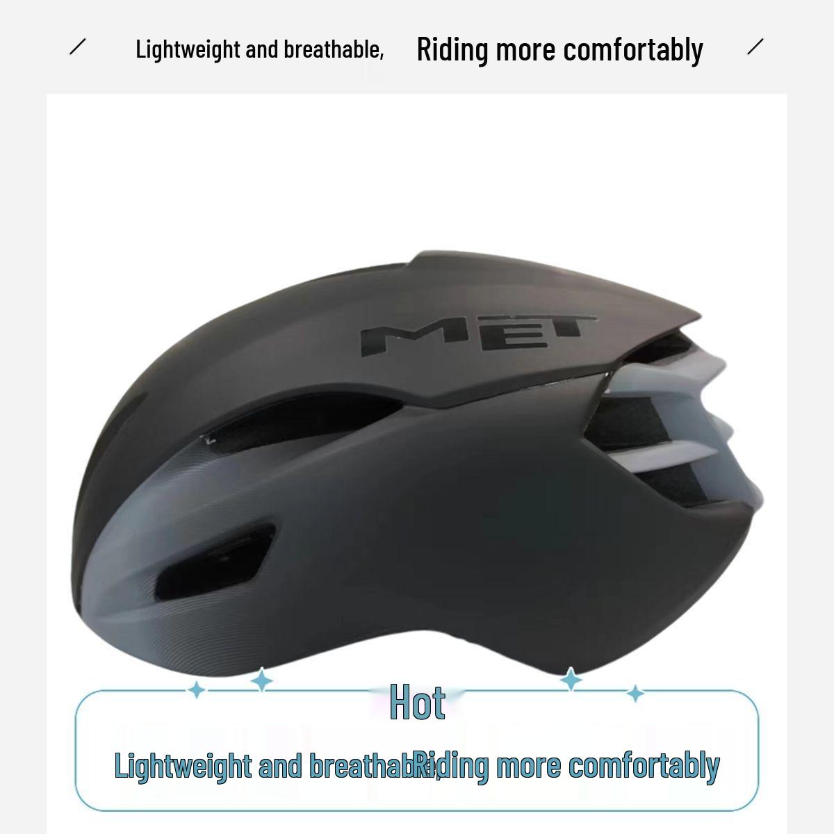 

Сверхлегкий аэродинамический велосипедный шлем для мужчин и женщин - Большой размер, Большой обхват головы, Летний Default