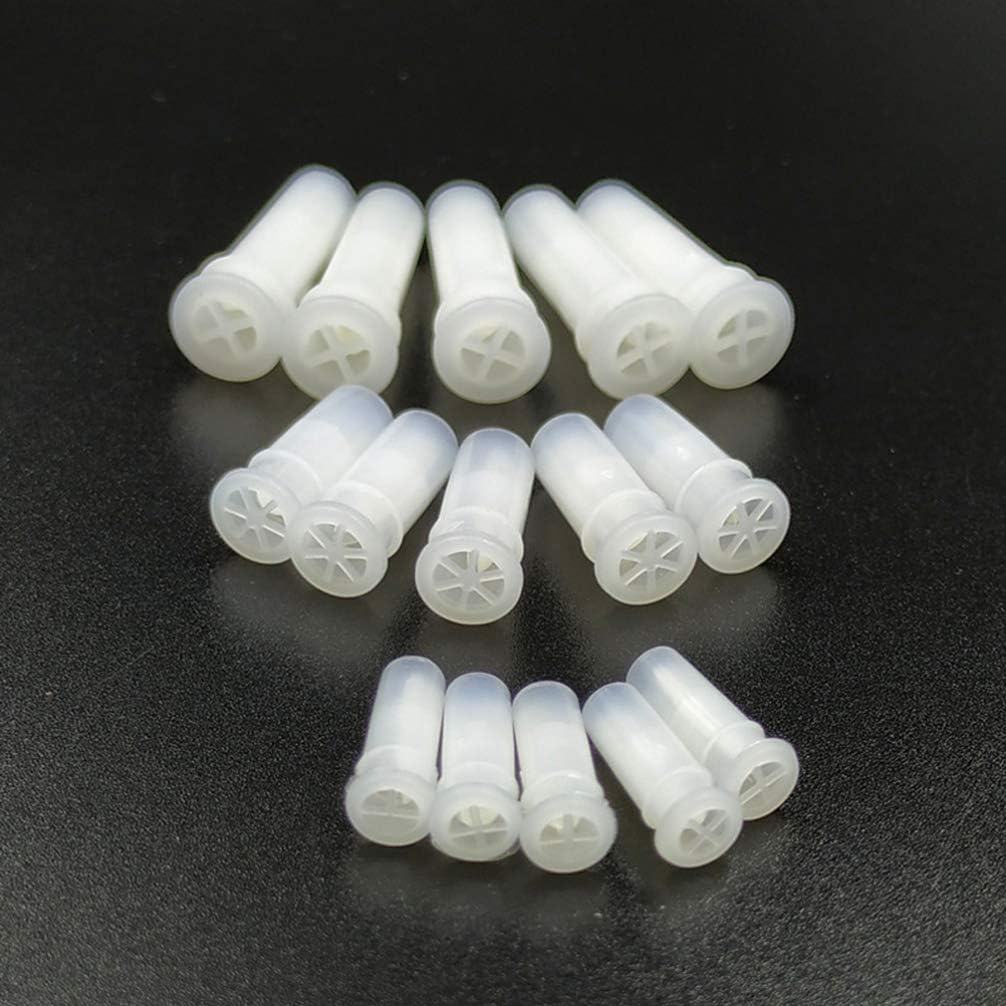 Toyvian 100pcs Pet Toy Balls Replacement Squeakers Dog Pet Toys Noise Maker Insert Replacement BB Squeaker Reed Shoes Whistle for Craft Supplies