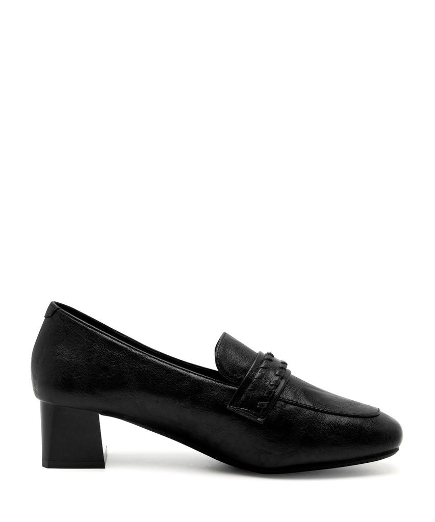 Spur Grace Crocher Middle Loafer 5Cm -Ws9021 (2Color)