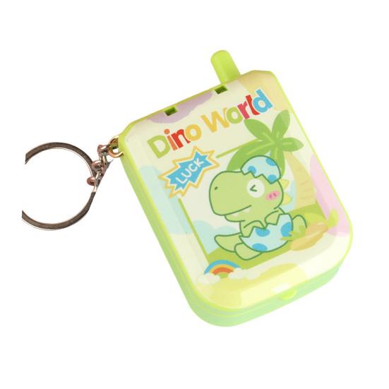 

Electric Maze Keychain Toy Sound And Light Interaction Mini Puzzle Game Cute Cartoon Style Portable Decompression Tool Gift for Kids Boys Girls зелёный