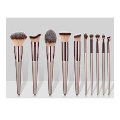 A72U Makeup Brush Eyeshadow Brush Powder Blush Cosmetics Brushes Eyeshadow Concealer 10PCS