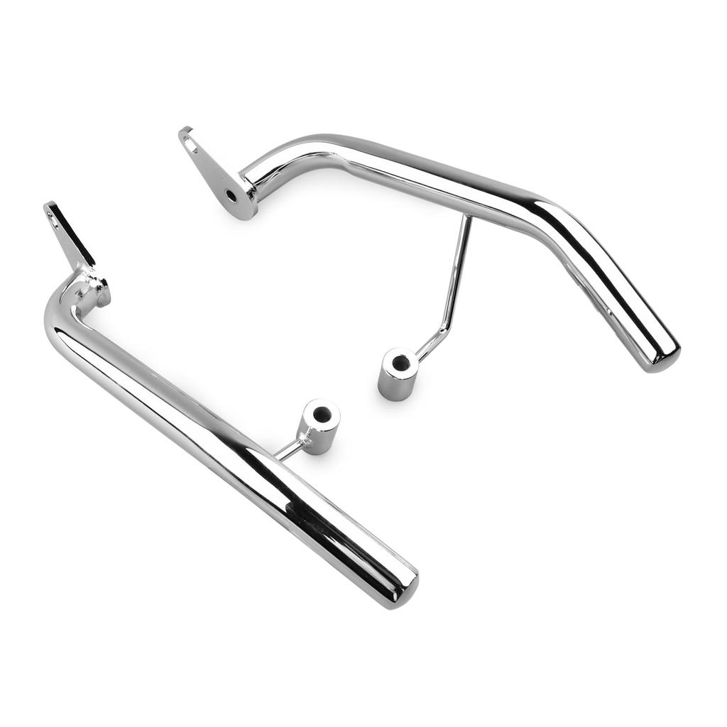 Split Rear Grab Bar for Z900RS/CAFE (2018-2025), Independent Left and Right Passenger Grab Rails, Steel Construction, Chrome Plated, 2019 2020 2021 20