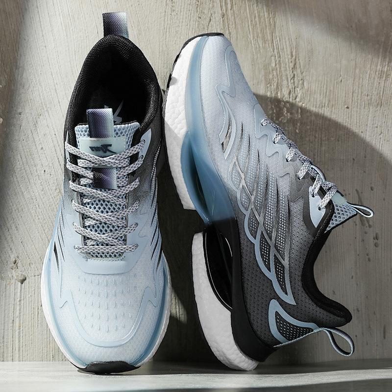 Fall Sneakers Ice Mesh Breathable Jogging Shoes Fashion Trend Casual Couple Shoes True Popcorn Men's Shoes