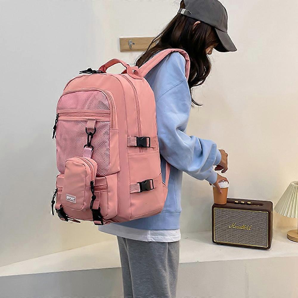 Portable Backpack Camping Travel Bag Large-Capacity Daypack with a Coin Purse for Men Women Camping Business Commuting Travel