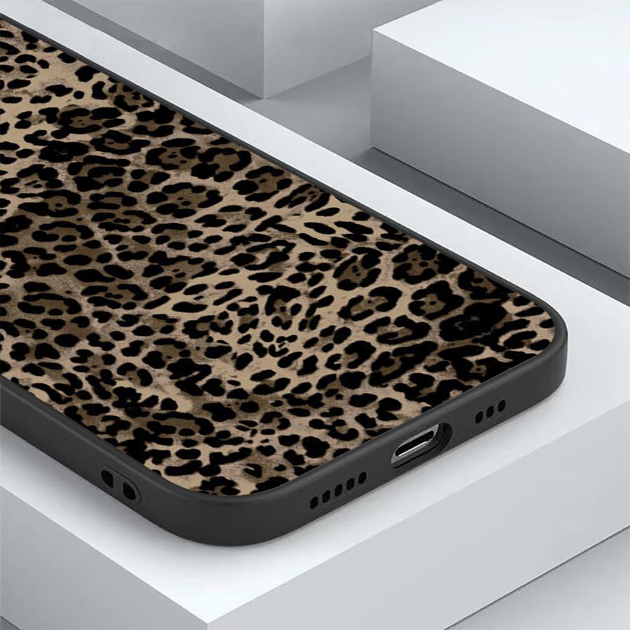 Funda Phone Cover Case for Xiaomi Redmi Note 12 Pro 9 10S 9S 13 Pro Plus 14 11s 12s 7 8 11 10 Leopard Print Pattern