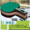 Senston Table Tennis Set: Includes 2 table tennis rackets, 1 portable bag, and 3 ping pong balls. Suitable for beginners, intermediate, and advanced p
