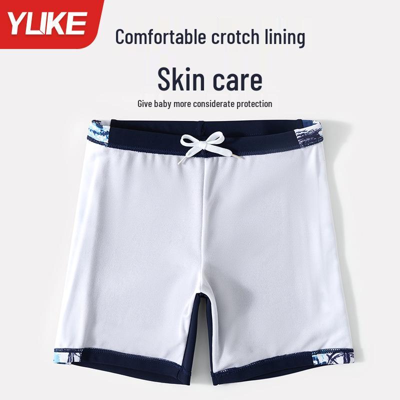 Boys' Two-Piece Conservative Swimwear 2025: Teen Professional Training Set