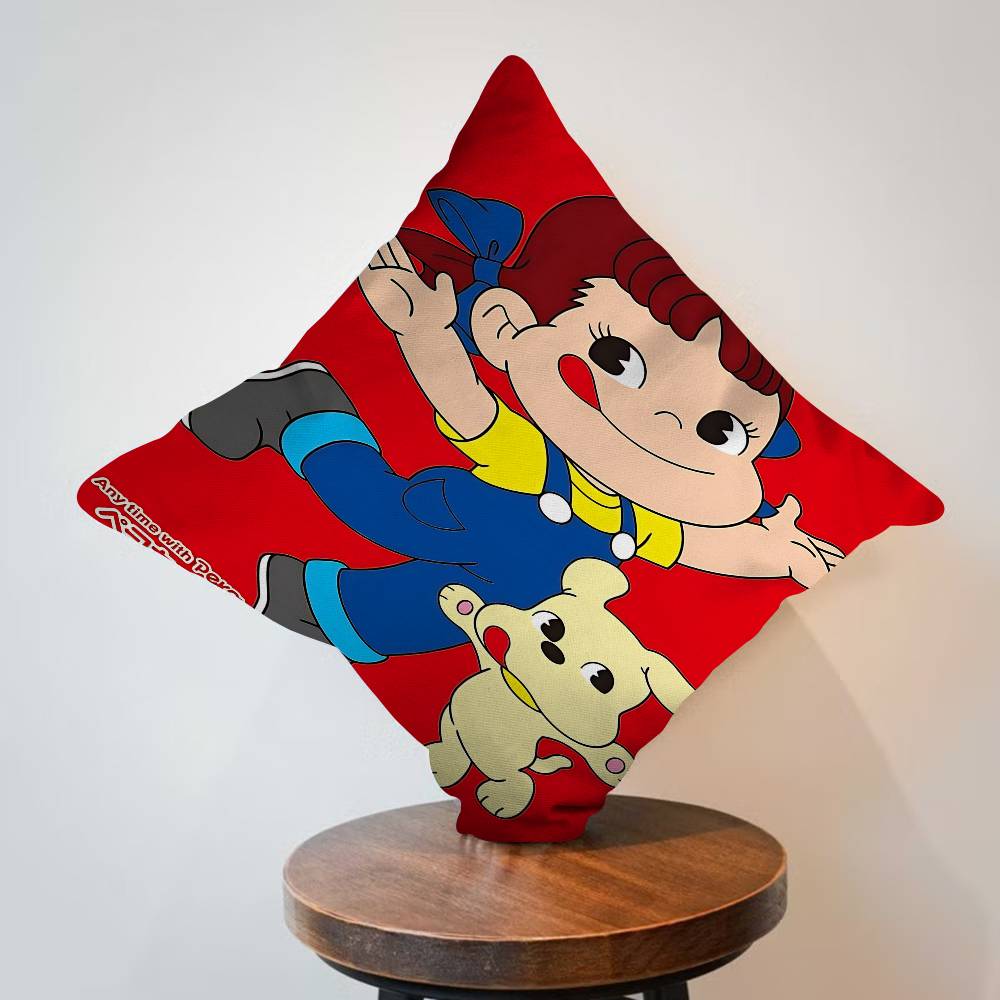 M-Mil-Ky W-Way P-Peko-Chan Cushion Cover Pillowcase Upholstery Sofa Throw Pillow Home Decor Pillowcas