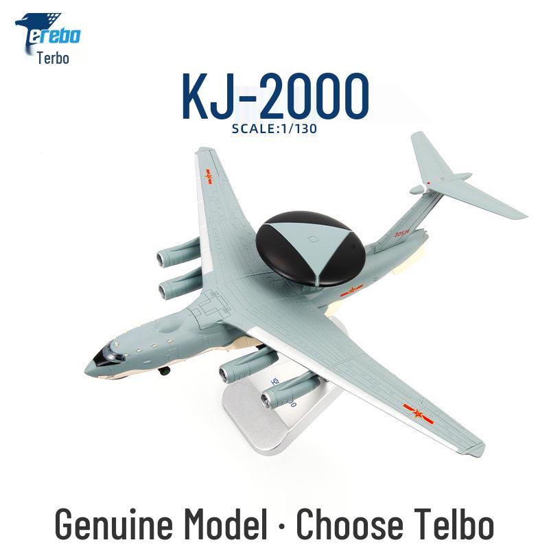 Telbo Kongjing 600 Carrier-borne Early Warning Aircraft Model - KJ200 500 2000, Alloy Military Aircraft Ornament