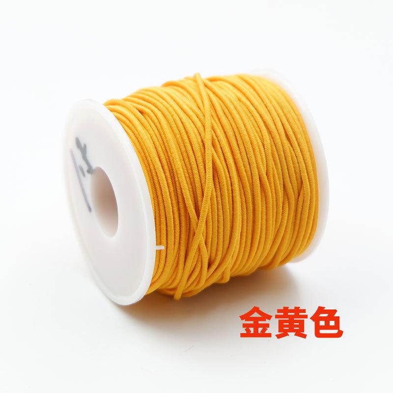 1Mm Core-Spun Elastic Line Elastic Line Beaded Elastic Line Diy Jewelry Accessories Multi-Color Optional