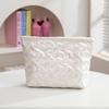 Travel Cosmetic Organizer Women Cute Makeup Bag Toiletry Storage Pouch