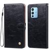 Vintage Crazy Horse Texture PU Leather Flip Wallet Phone Case for Vivo V23 5G Card Holder Kickstand Shockproof Protective Cover