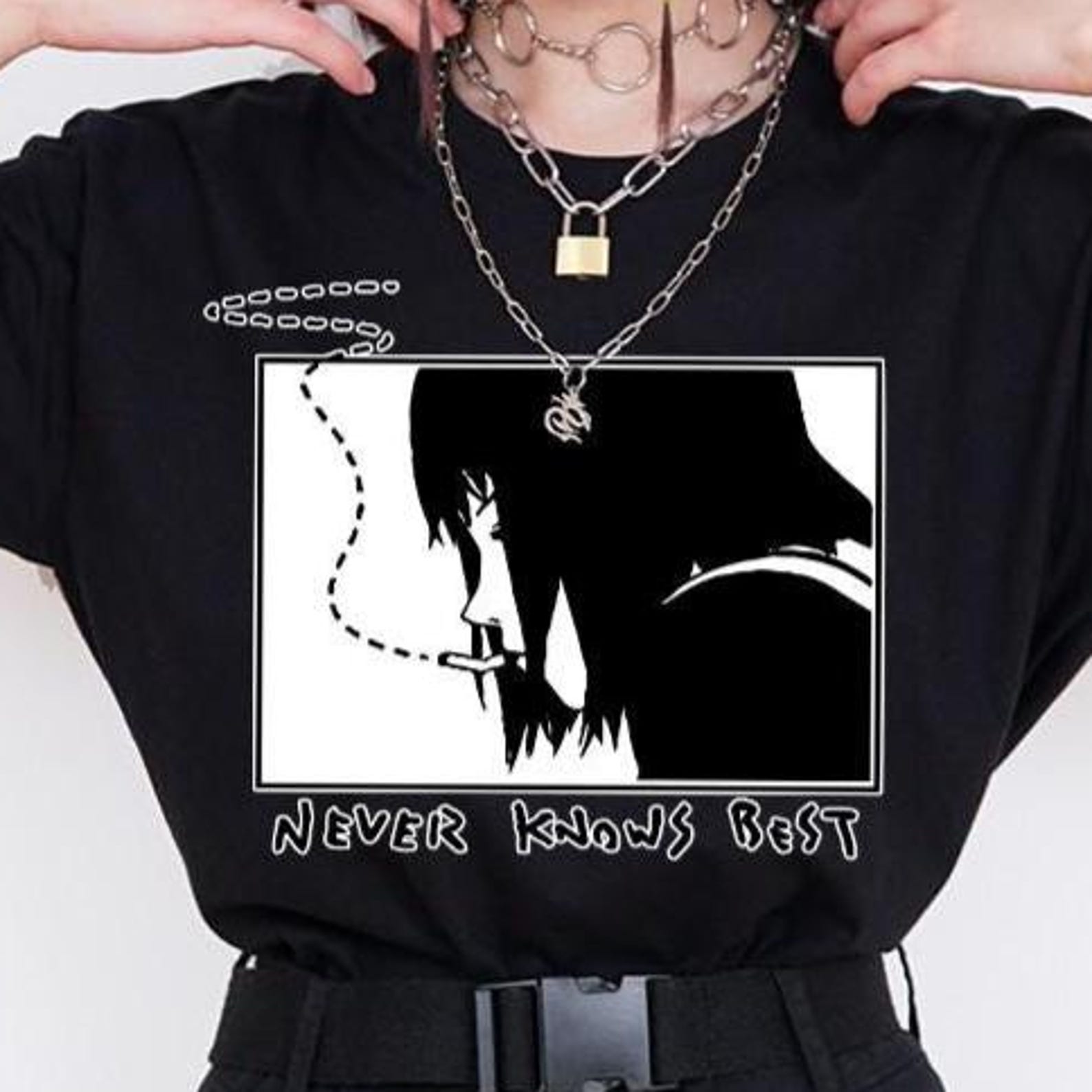 Mamimi Never Knows Shirt -Fooly Cooly Tshirt,Flcl Tee,Mamimi Sweater S