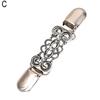 Sweater Duck Mouth Clips for Cardigans Vintage Shawl Cloak Clasp Rhinestone Cinching Clip for Women Shawl Shirt Dress