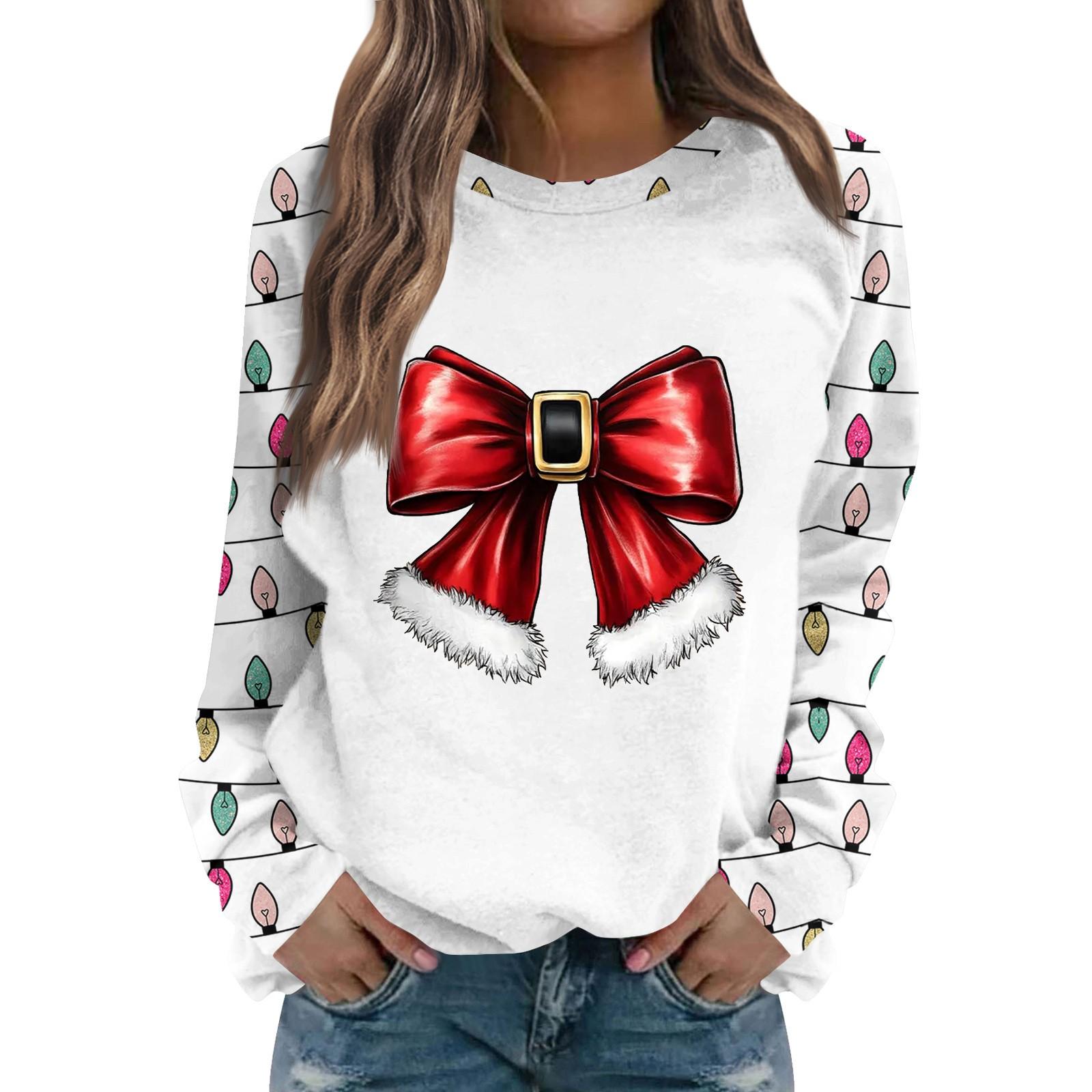 

Женская повседневная мода с графическим принтом, винтажный повседневный принт, длинный рукав, О-образный вырез, пуловер, топ, блузка L