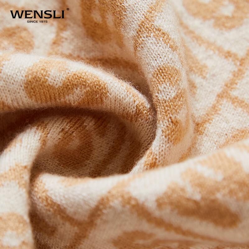 WENSLI Women's Pure Wool Winter Scarf