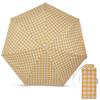 ANATOLE Compact Folding Parasol SUN BASIC TWEED CHECK 50cm Rib Length 85cm Diameter Hamond Suitable for Sunny and Rainy Checkered French Brand
