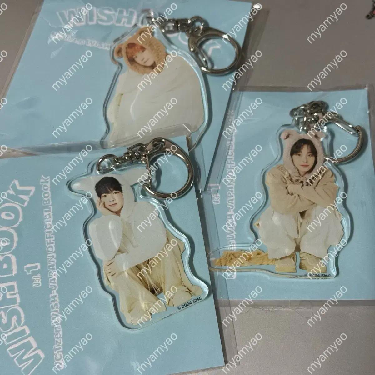 

Nct Wish Japan Fanclub Key Riku Sakuya Yuushi