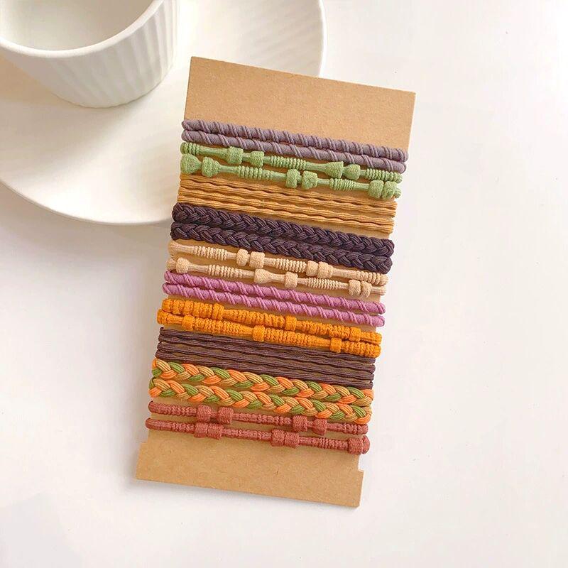Elegant Elastic Headband & Ponytail Hair Tie Bracelet Set