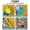 Small and portable water bottle Summer light luxury high-end cup Girls high value straw cup for school