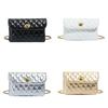 Pu Small Square Crossbody Bag With Chain Strap For Daily Use And Fashion