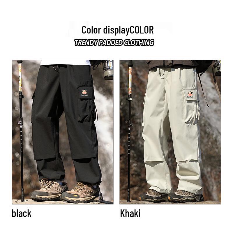Paul Frank Men's Outdoor Multi-Pocket Straight-Leg Cargo Pants