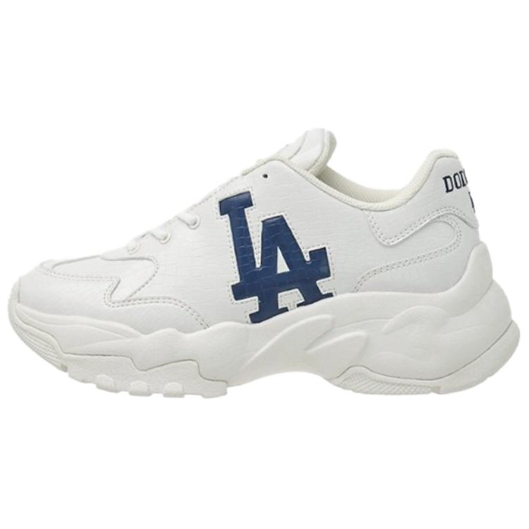 MLB Los Angeles Dodgers Comfortable Versatile Non-Slip Wear-Resistant Mid-Top Dad Shoes Unisex sneakers Off-White 3ASHBLA4N-07WHS