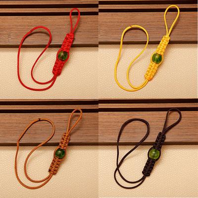 Lid Handle Clay Pot Green Bead Tied Pot Lid Rope with Hand-woven Teapot 20 Pieces Rope Purple Rope Accessories Anti-fall Protection