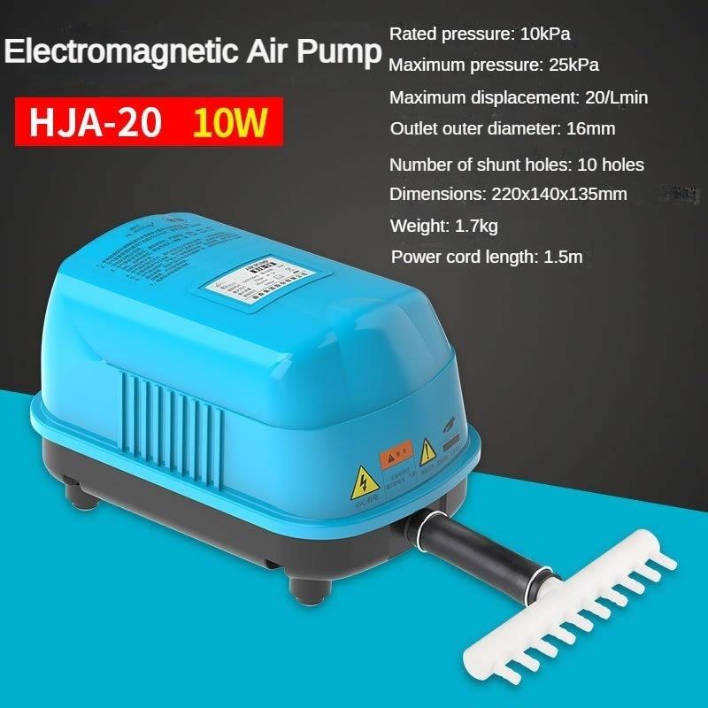 Aquarium Electromagnetic Air Pump High Power Silent Oxygenation Pump Fish Tank Aquaculture Oxygenation Equipment