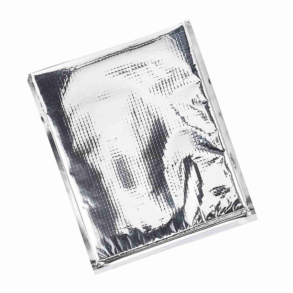 5 stücke set Aluminium Folie Isolierte Lebensmittel Lagerung Tasche Thermische Kühler Silber (30 * 35cm)