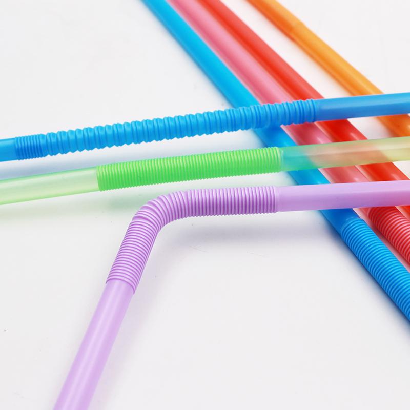 Yekee Disposable Multi-Functional Straws, Hygienic Art Straws, 50-Pack Y-9913