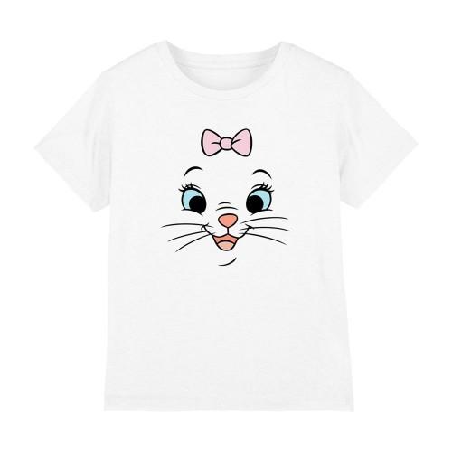 Disney Childrens/Kids Marie Face T-Shirt
