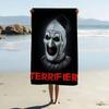Terrifier 2 Horror Movie Microfiber Beach Towel Absorbent Quick Dry Soft Yoga Swimming Resort Mountain Climbing Towel
