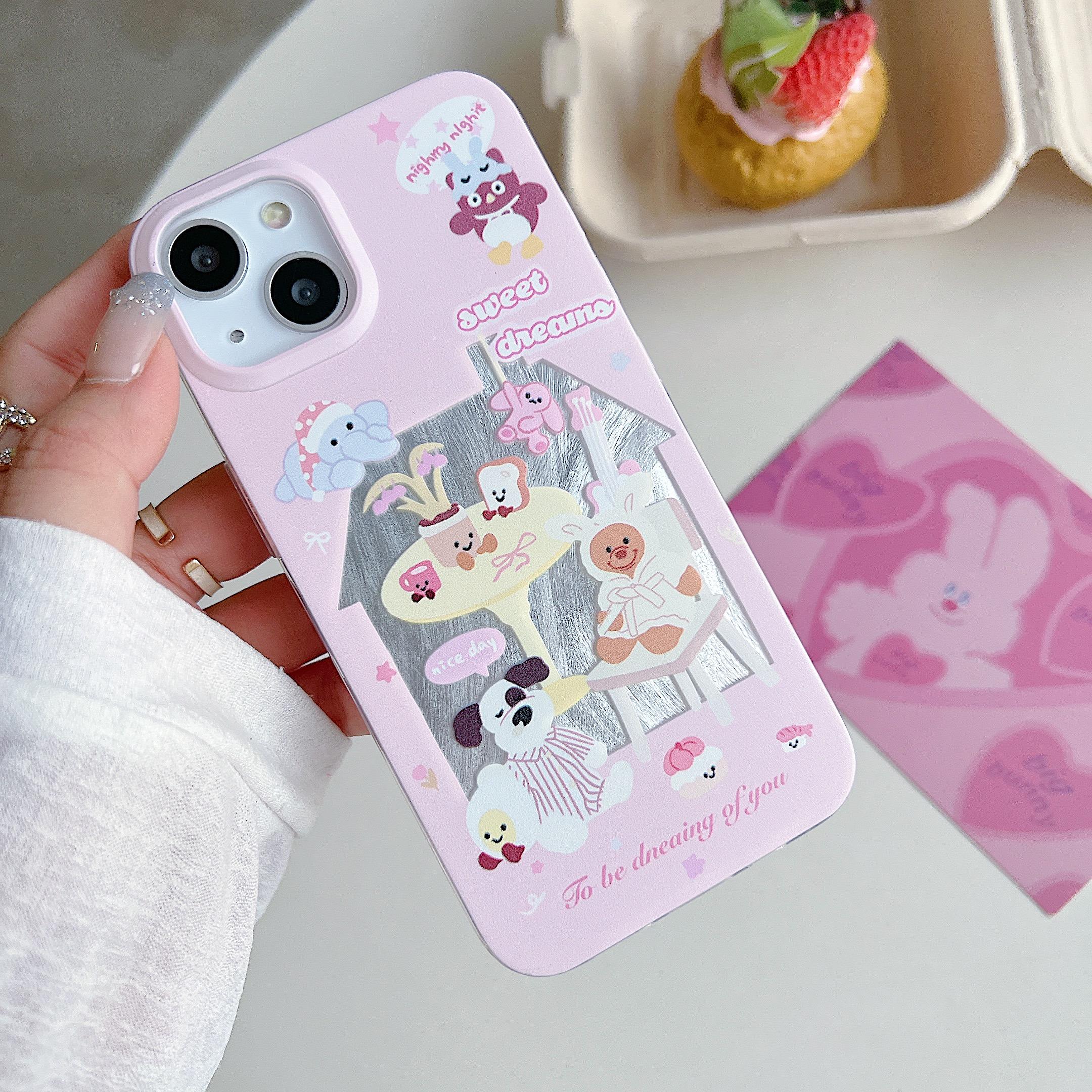 

Силиконовый чехол Laser Cute Bear Dog для Xiaomi Redmi Note 12 11 Samsung A54 A24 A14 Oppo A78 A58 A38 Infinix Note 30 Funda Painted Cover Soft TPU Bumper Infinix Hot 10 Lite