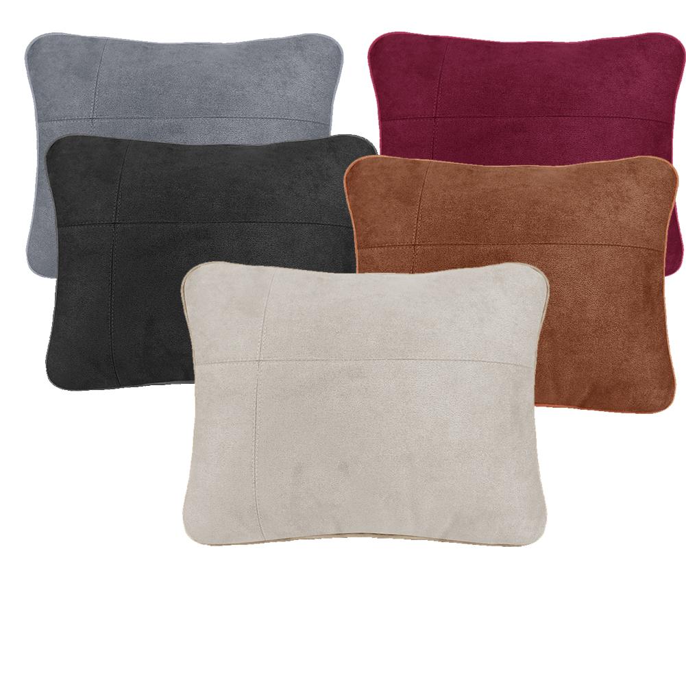 Almohada para reposacabezas 36*29*7,5 cm Color beige café gris