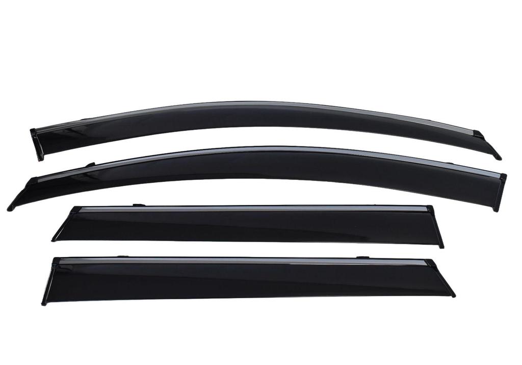 Nissan Qashqai Window Sun & Rain Visors - Rain Eyebrows Protector