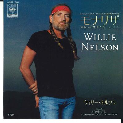 7inch Record WILLIE NELSON  Mona Lisa  Over The Rainbow 07SP531 CBS 1981 Japan Pop Used