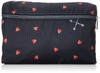 Рюкзак с богатым узором HAP0112 399 Heart Navy [Hapitas], можно брать с собой в ручную кладь,