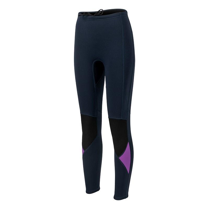 Womens 3mm Neoprene Wetsuit Top Pants Set Snorkeling Diving Swimming Surfing Warm Water Sports XS