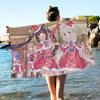 Anime Nekoparas Big Microfiber Beach Towels Quick Dry Towel Sand Beach Towels Pool Towel For Travel Swim Pool Yoga