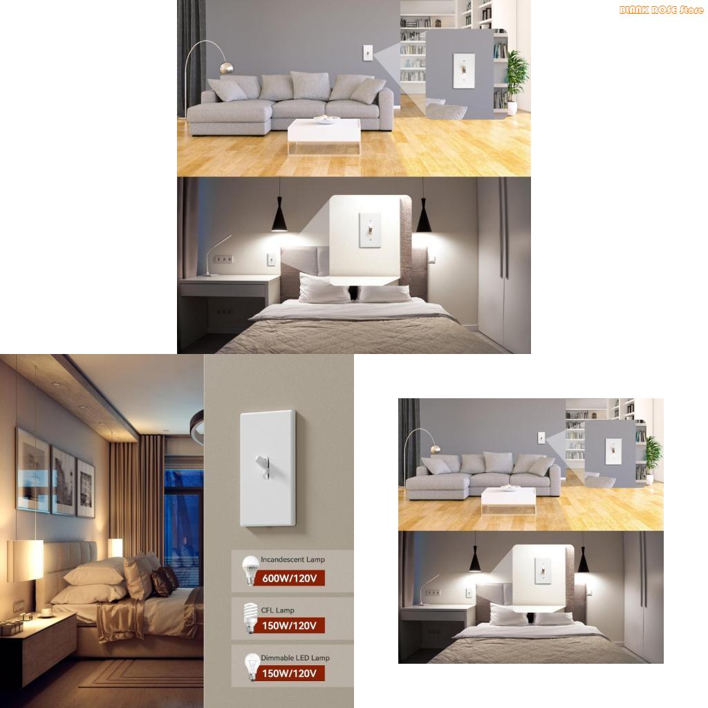 

K1AE Наборы переключателей с малыми диапазонами яркости для освещения современных домов CN