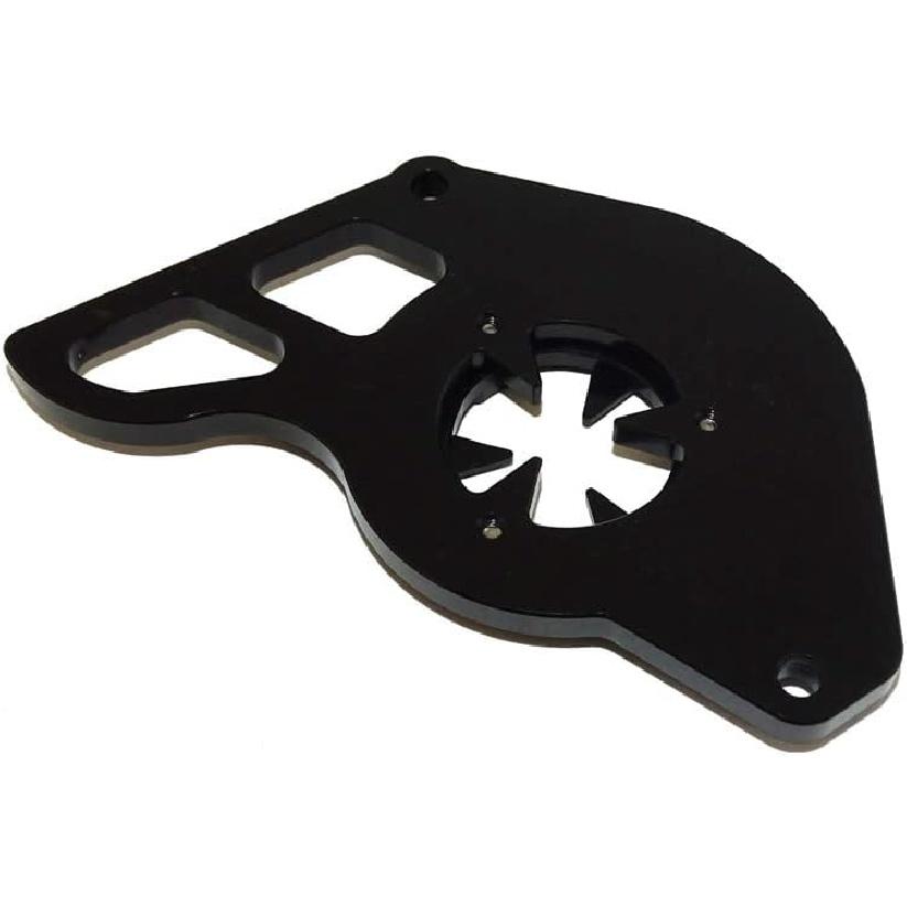 Front Sprocket Chain Guard Cover Left Side Engine For Honda Grom MSX125 MSX125SF 2013 2014 2015 2016 2017 2018 2019 (Black)