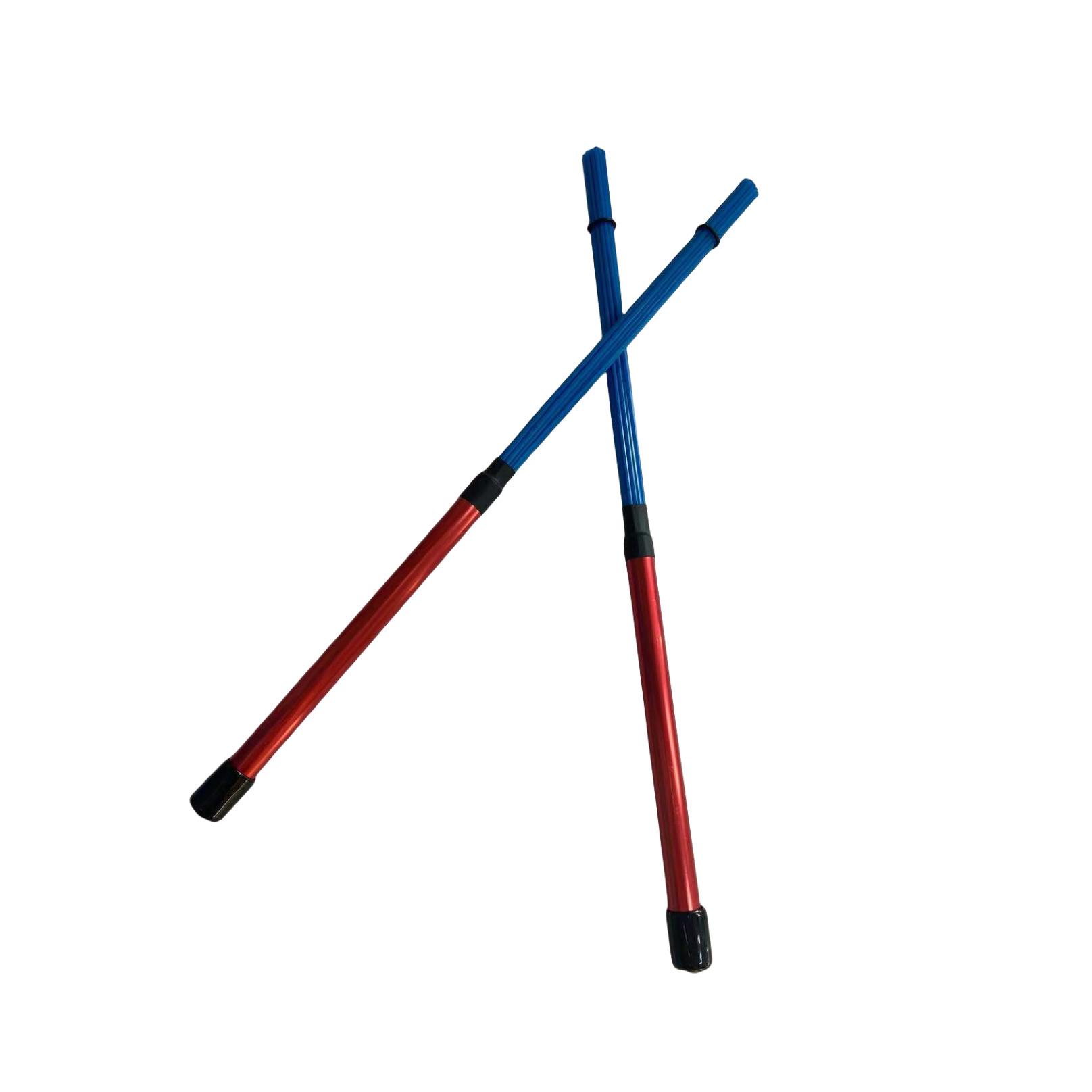 KAHONG Aluminum Drumstick Holder Set: Includes Jazz Drum Brushes & Nylon Drum Brushes for Snare.