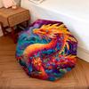 Dragon with Colorful Wings  pattern, automatic folding umbrella, portable and foldable design, 8 ribs, a Christmas or birthday gift.