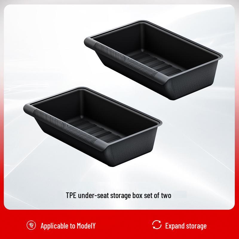 Mise à niveau de la boîte de rangement sous le siège arrière pour Tesla Model Y