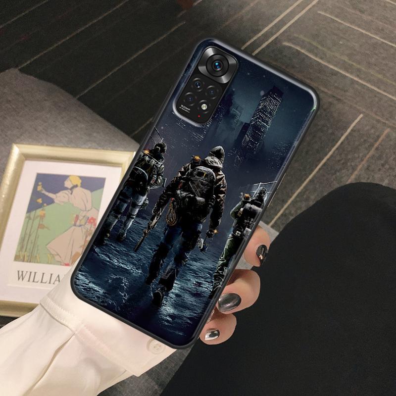 The Division 2 Case For Xiaomi Redmi Note 11 Pro 11S Note 10 Pro Note 9 8 Pro 10S 9S Redmi 9 10 C Cover