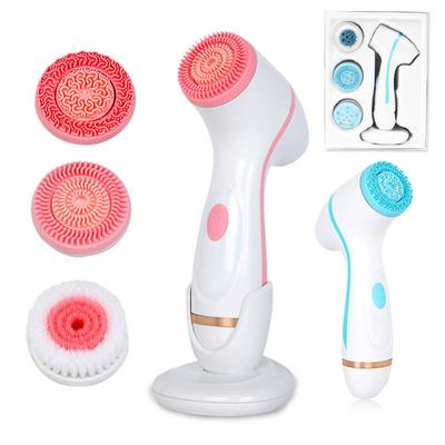 Ultraschallreiniger, elektrische Reinigungsbürste, 3-in-1-Gesichtsmassagegerät, rotierende Schallreinigungsbürste, galvanisches Werkzeug zum Entfernen von Mitessern