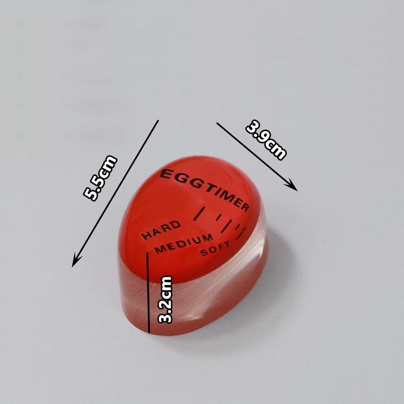 1 sztuka Minutnik do jajek Obserwator gotowania jajek na twardo Pyszne Miękkie Twarde Jajko Gotowanie Zmieniający kolor Kreatywne Akcesoria kuchenne