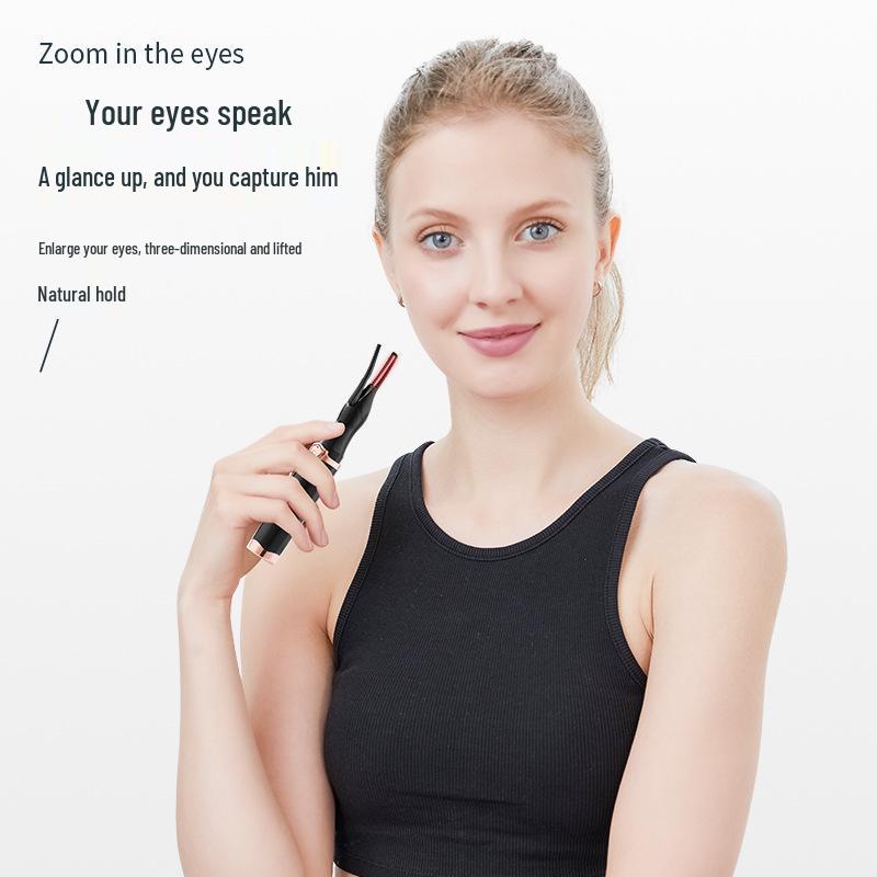 Rechargeable Electric Eyelash & Eyebrow Curler with Three-Speed Temperature Control